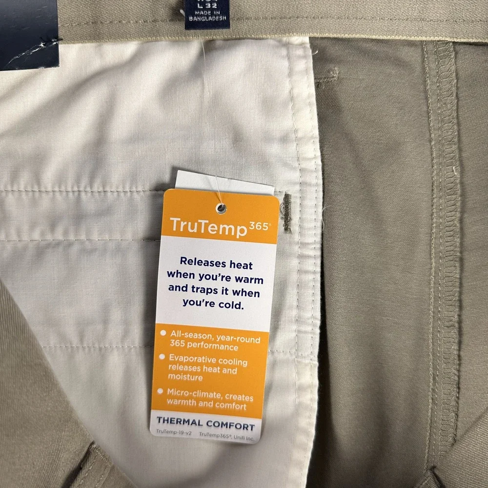 J Crew Pants Mens 34x32 Beige Slim TruTemp 365 Twill Chino Minimalist New